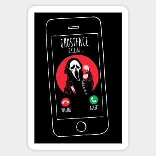 Horror Movie Phone Call Magnet